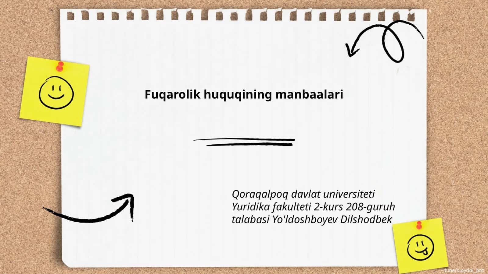 Fuqarolik huquqining manbaalari