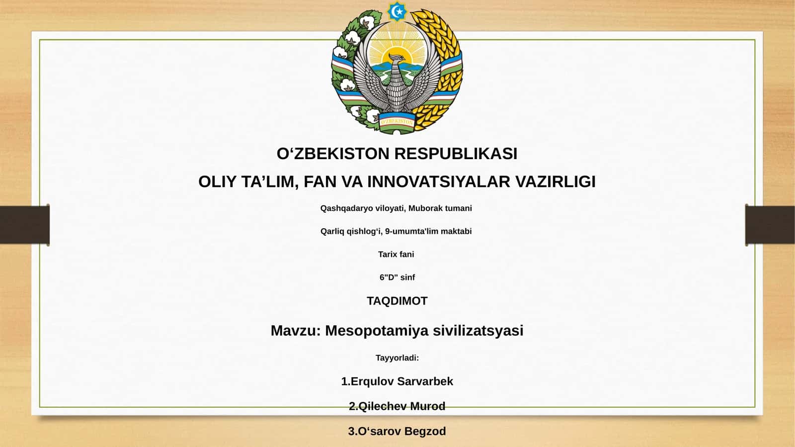 Mesopotamiya sivilizatsiyasi