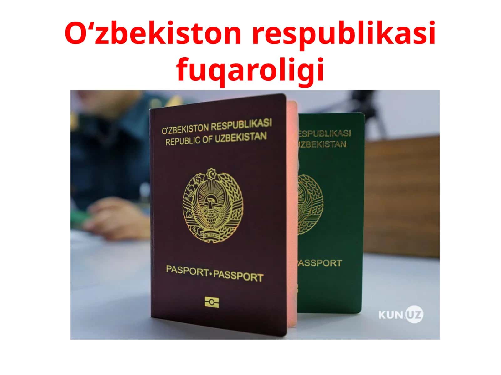 10-sinf Huquq fanidan O'zbekiston Respublikasi fuqaroligi dars taqdimoti
