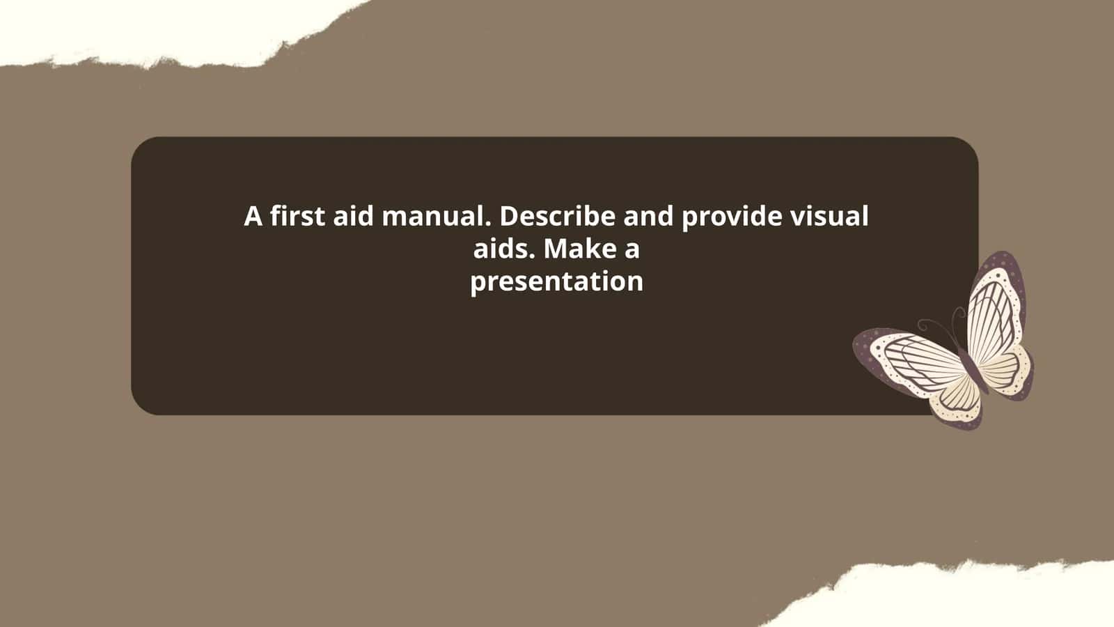 First Aid Manual — Purpose and Learning Objectives