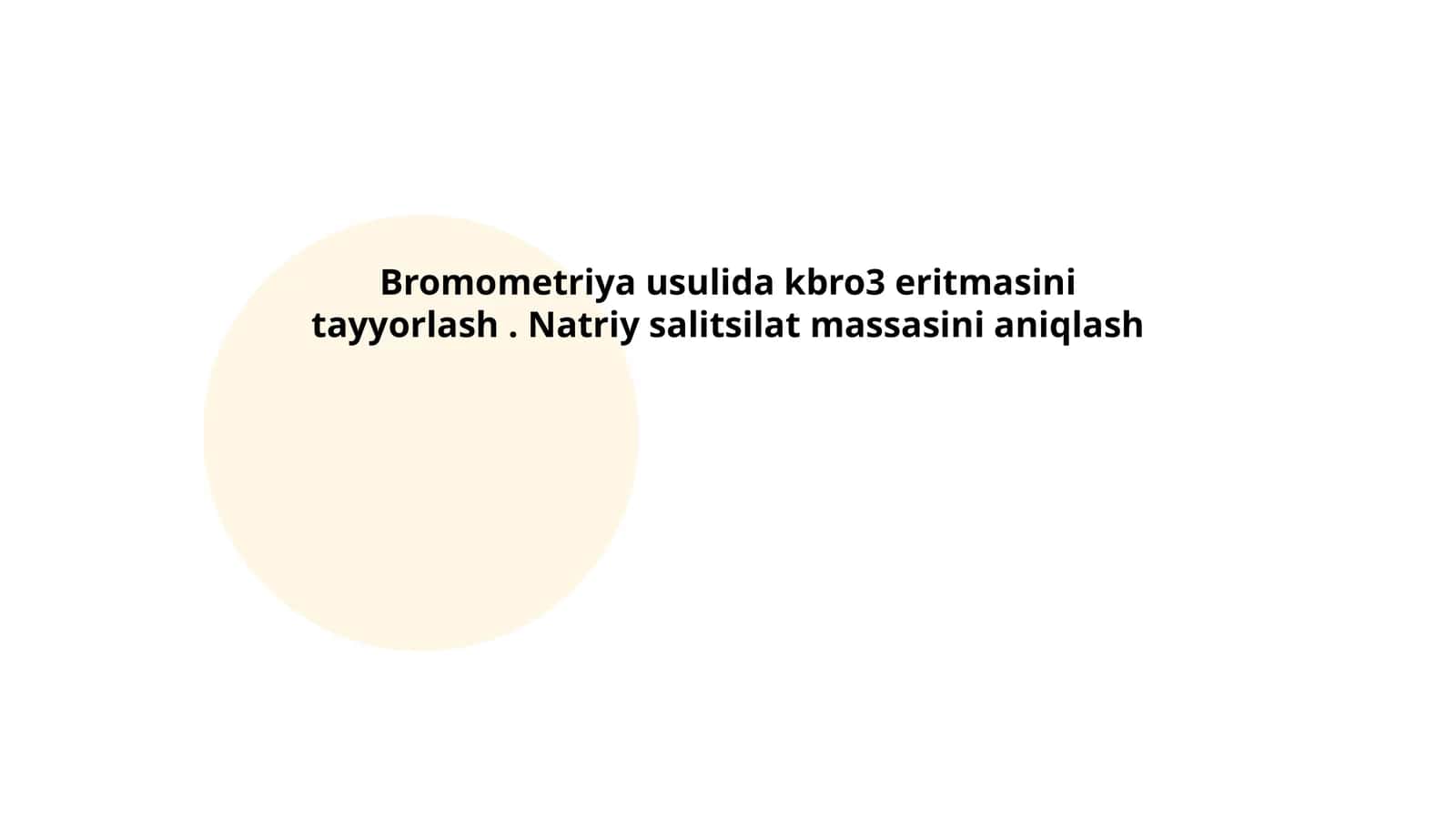 Bromometriya usullari