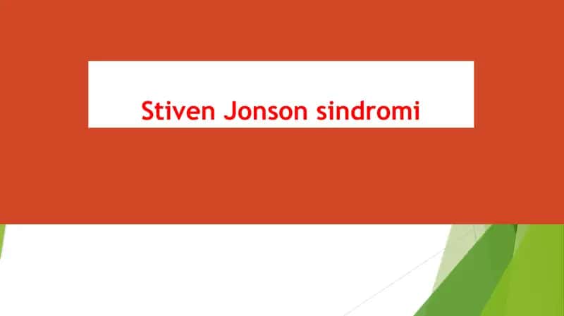 Stiven Jonson sindromi