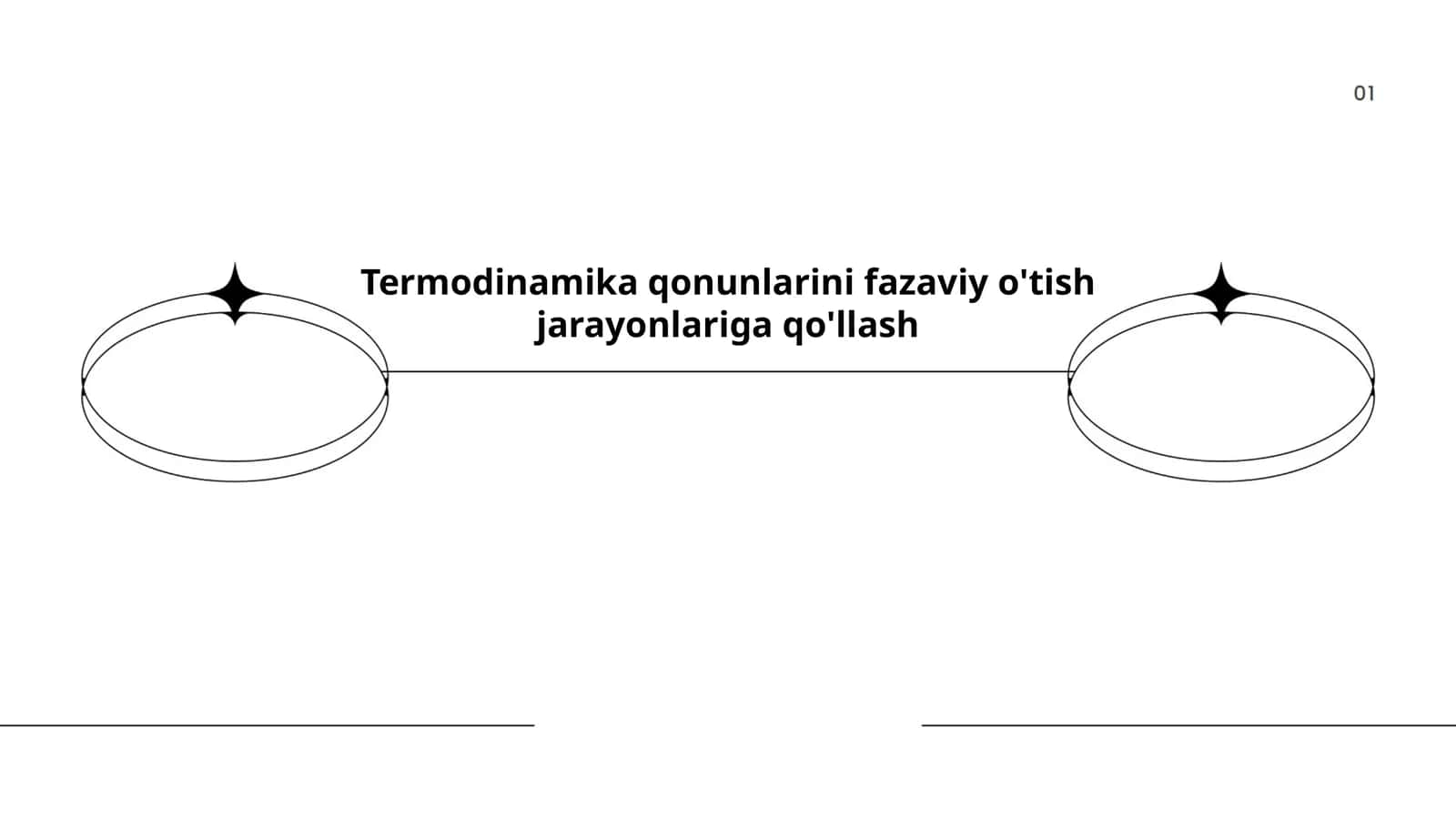 Termodinamika qonunlarini fazaviy o'tish jarayonlariga qo'llash