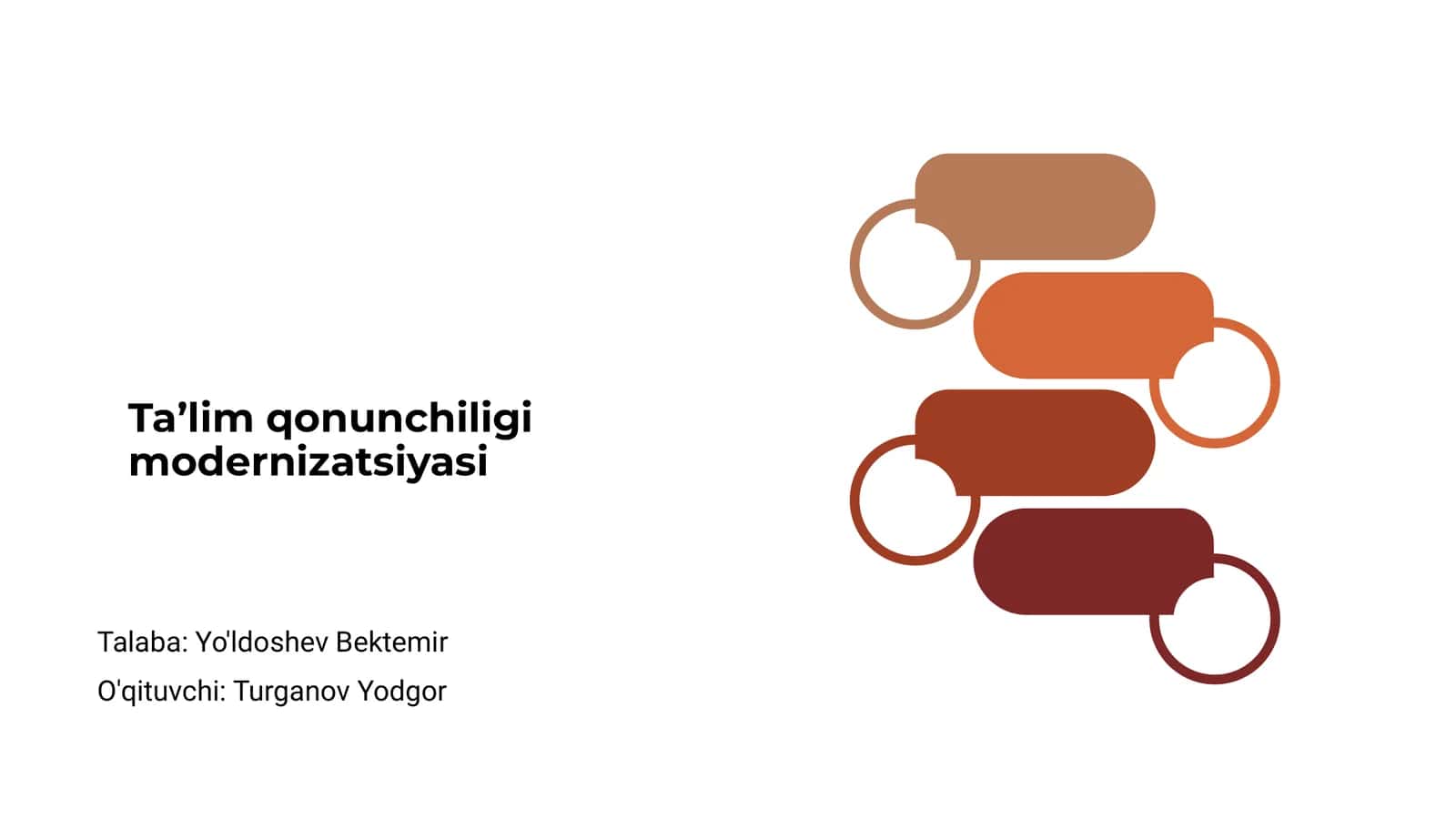 Ta’lim qonunchiligi modernizatsiyasi