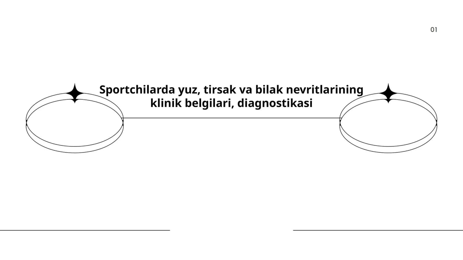 Sportchilarda yuz, tirsak va bilak nevritlarining klinik belgilari, diagnostikasi