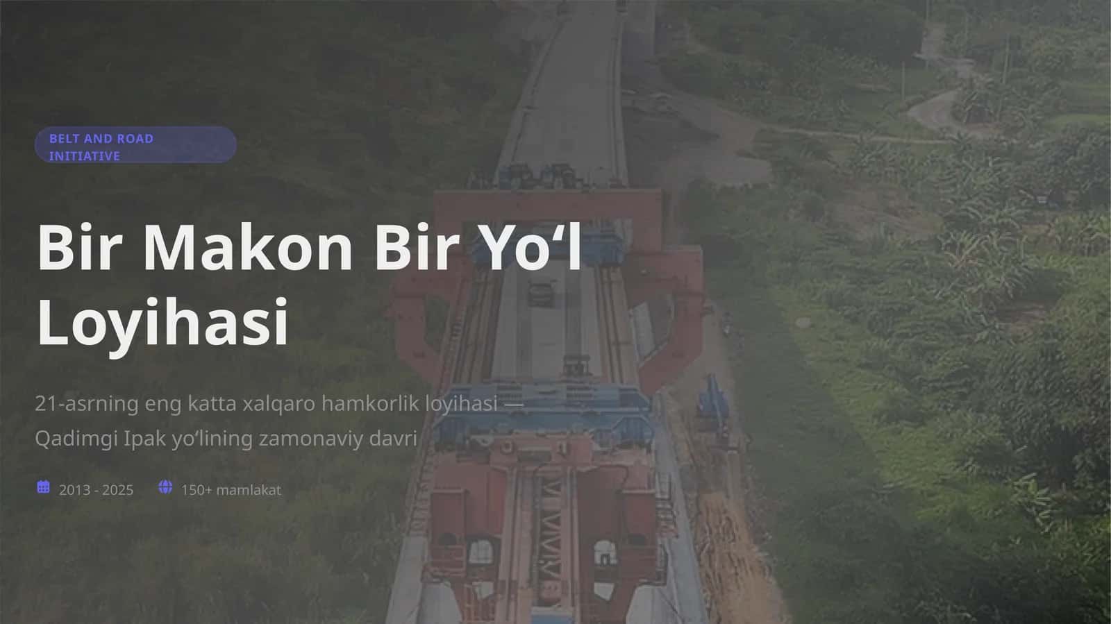 Bir Makon Bir Yoʻl Loyihasi