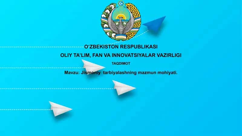Jismoniy tarbiyalashning mazmun mohiyati