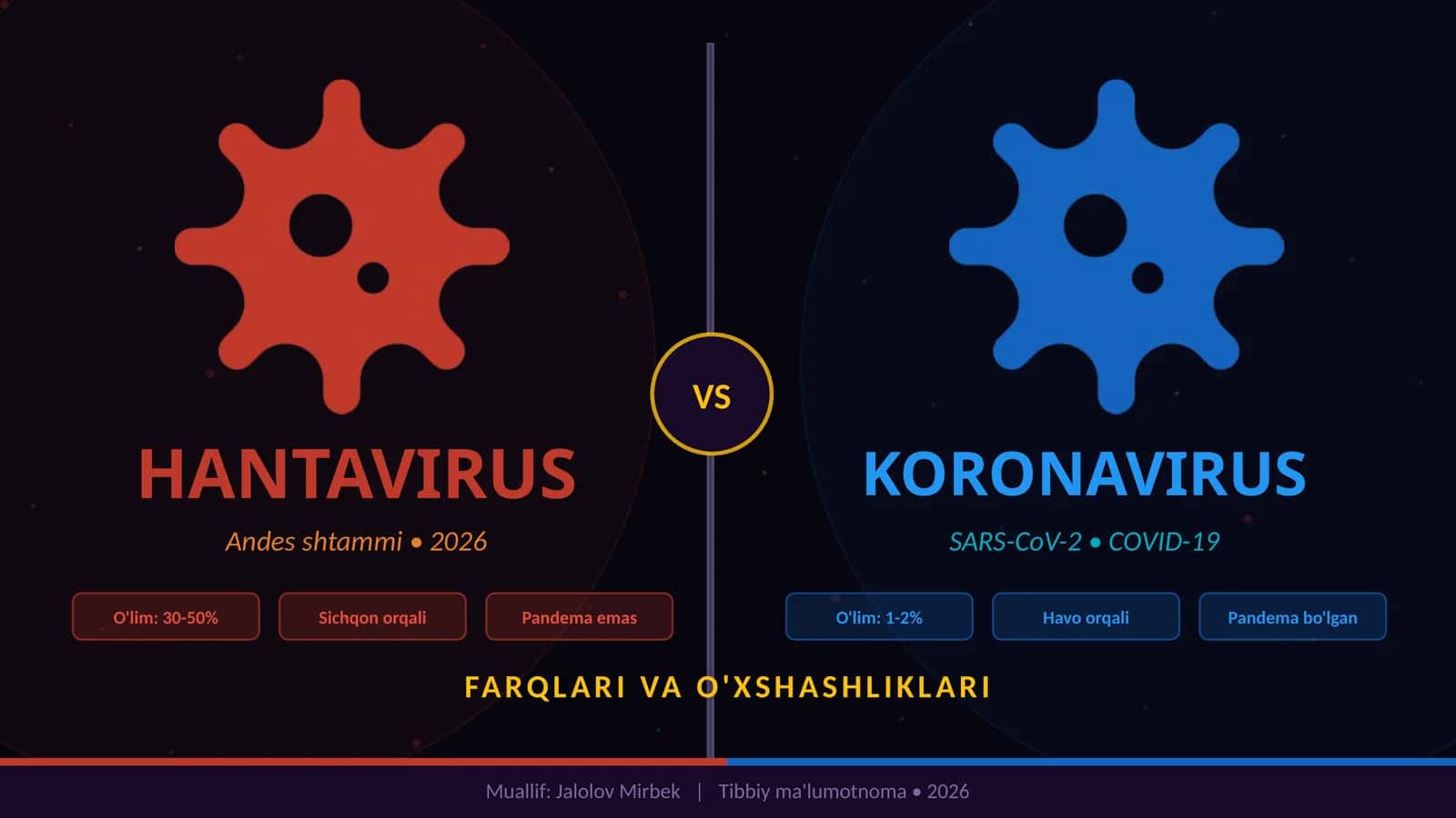 HANTAVIRUS vs KORONAVIRUS