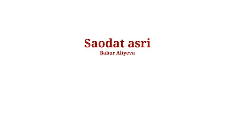 Saodat asri