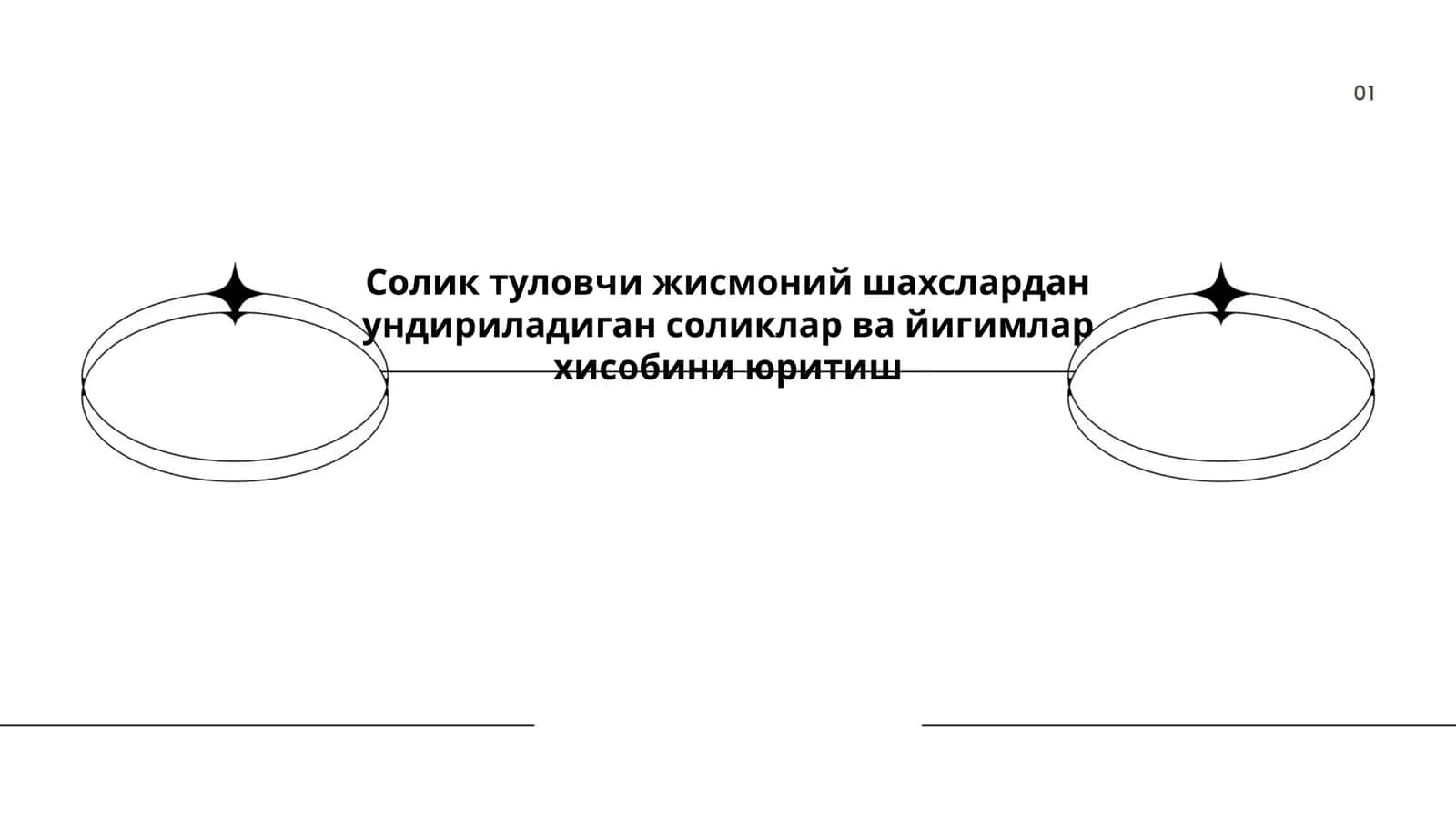 Солиқ тўловчининг мақомини аниқлаш