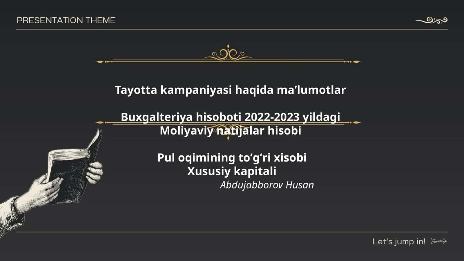 Tayotta kampaniyasi haqida maʼlumotlar