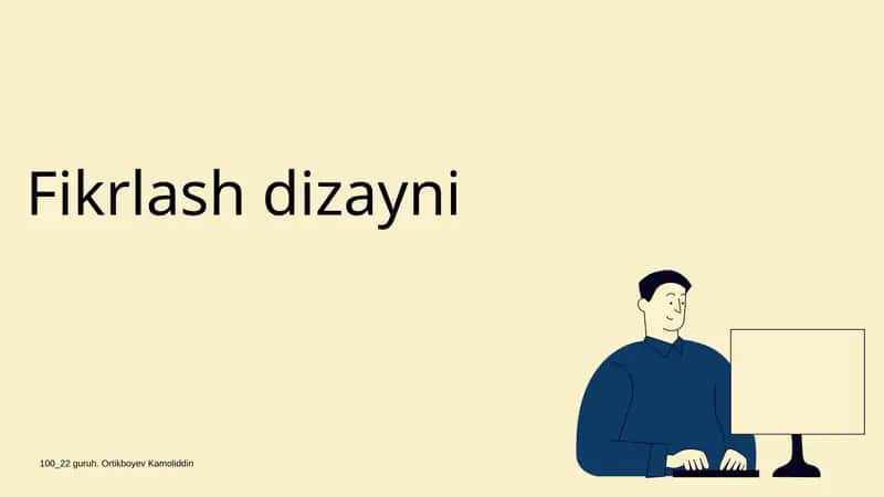 Fikrlash dizayni