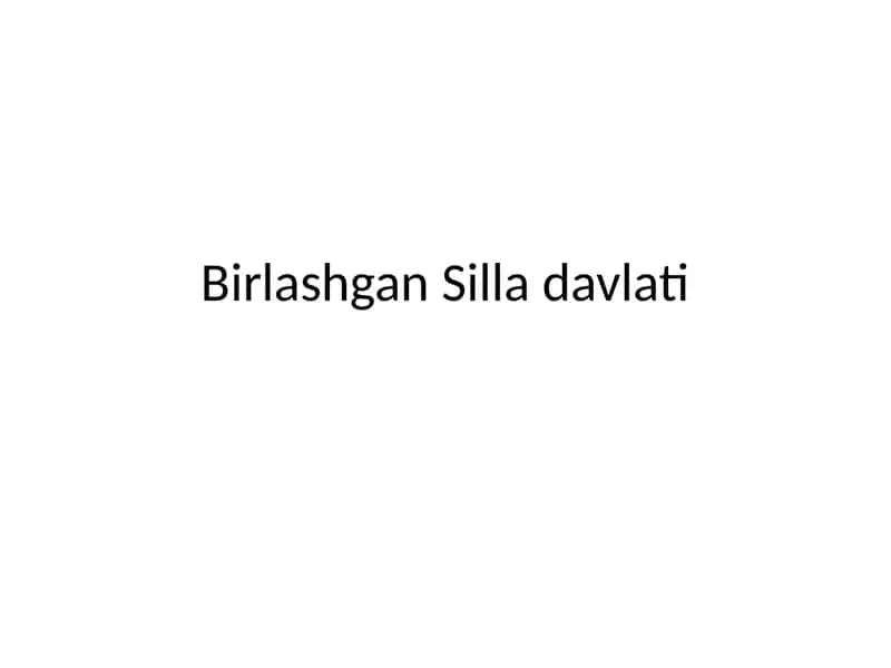 Birlashgan Silladavlati