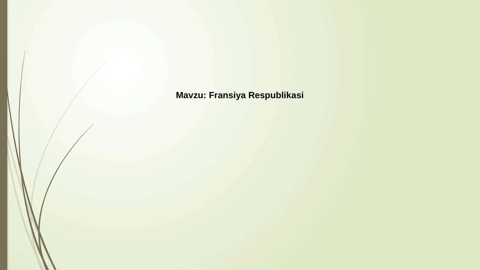 FransiyaRespublikasi