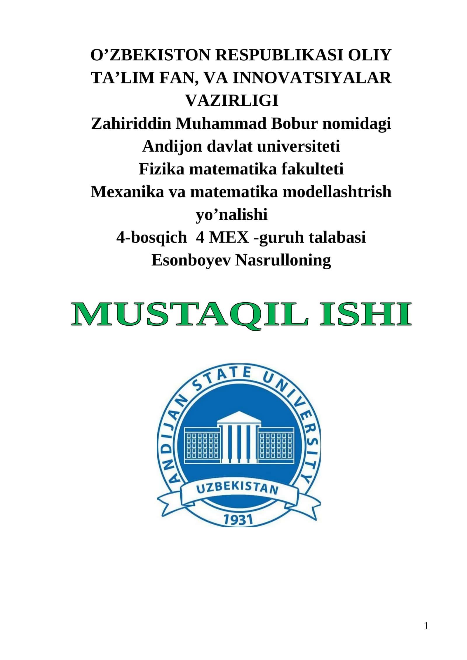 MAVZU: SUYUQLIKNING TEKIS DEVORGA BOSIMI. MASALALAR