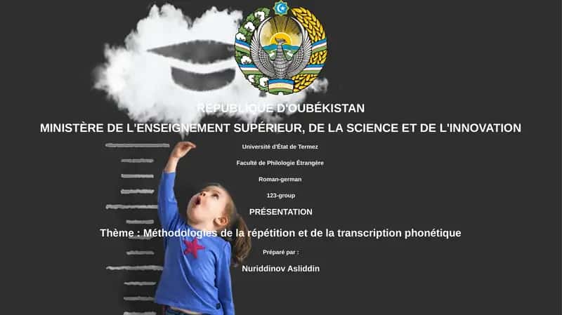 Méthodologies de la répétition et de la transcription phonétique