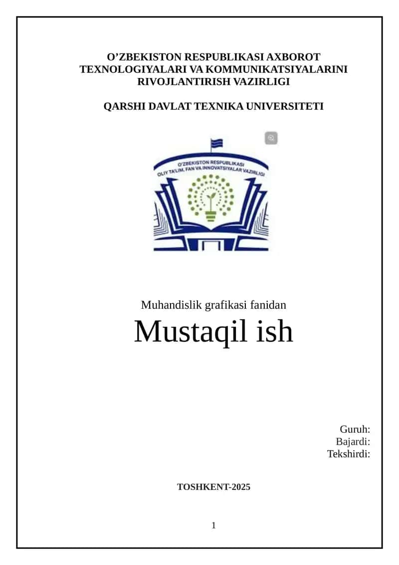 Nuqtaning chizmasini tuzish va o`qish