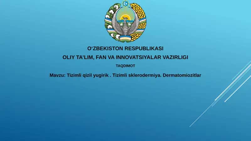 Tizimliqizilyugirik.Tizimlisklerodermiya.Dermatomiozitlar