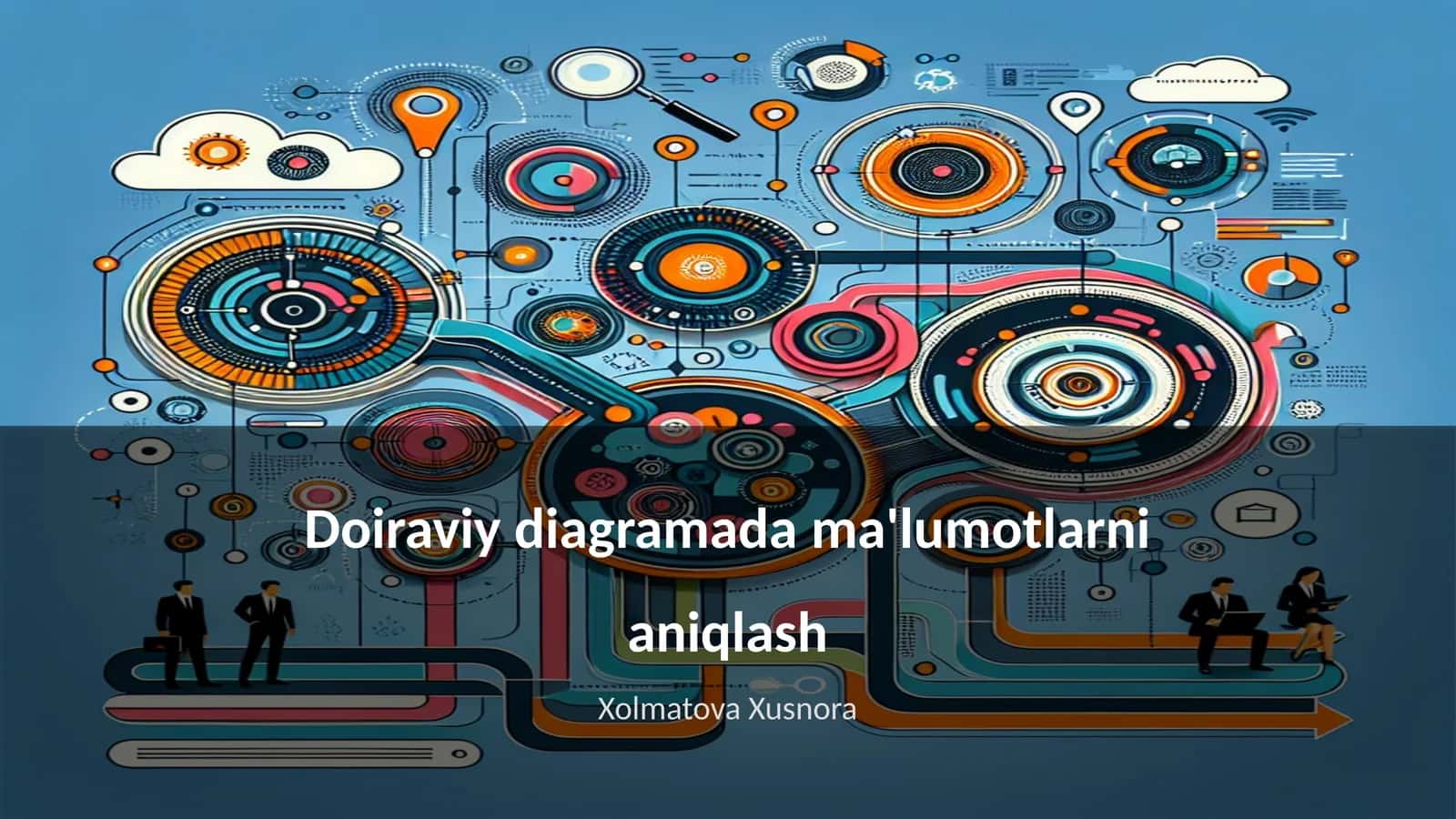 Doiraviy diagramada ma'lumotlarni aniqlash