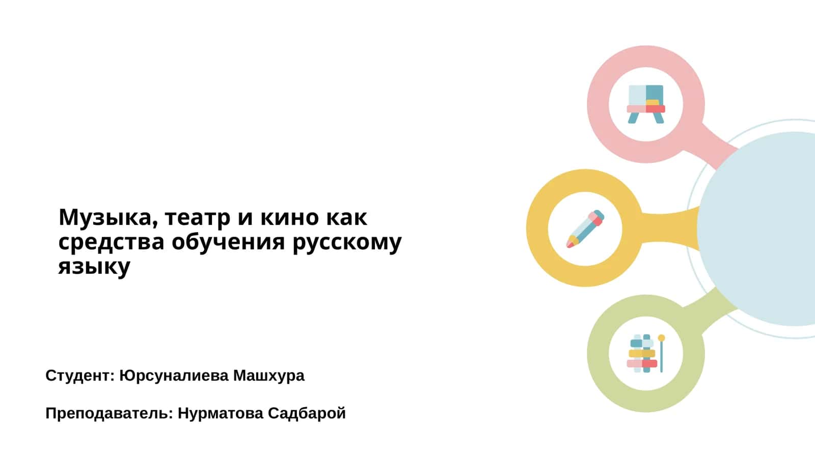Влияние музыки на изучение русского языка