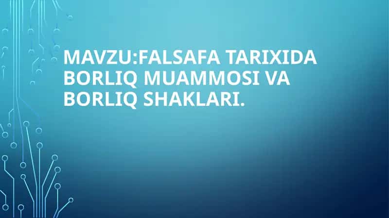 Falsafa tarixi