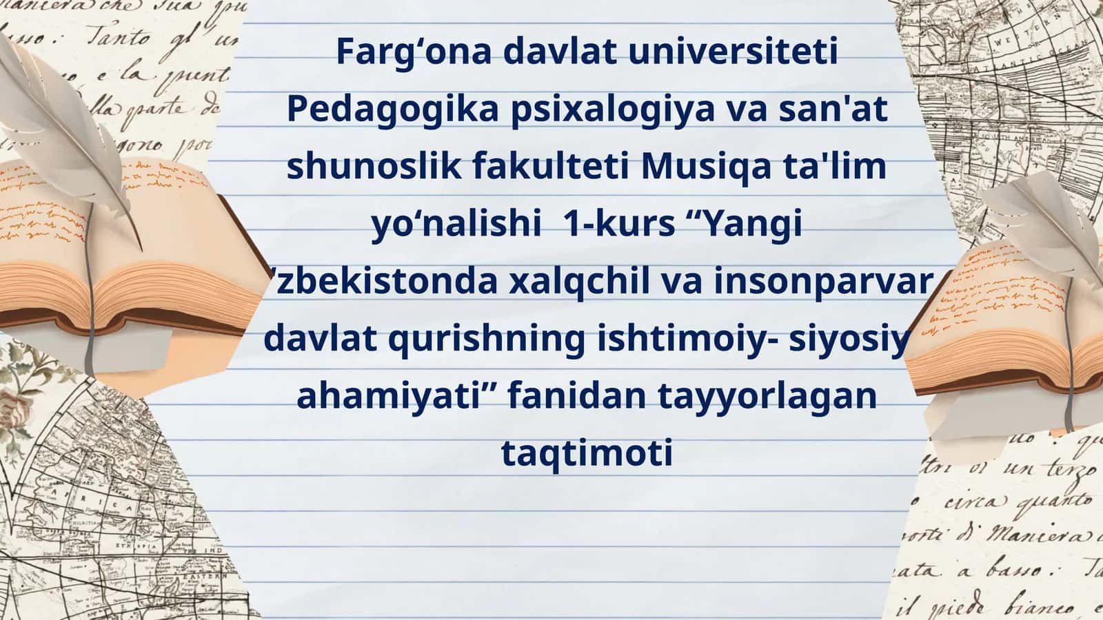 Yangi O‘zbekistonda xalqchil va insonparvar davlat qurishning ijtimoiy-siyosiy ahamiyati