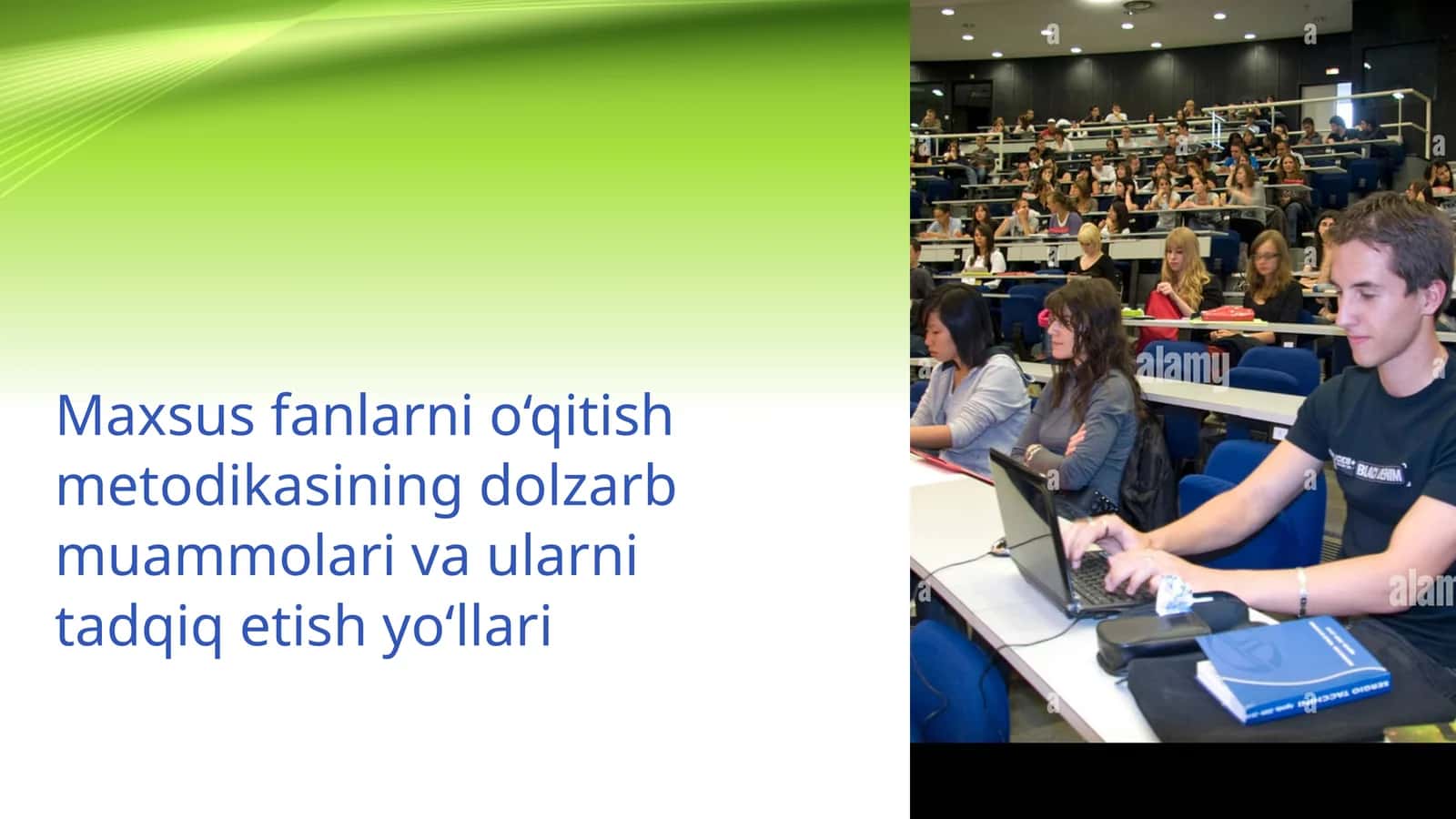 Maxsus fanlarni o‘qitish metodikasining dolzarb muammolari va ularni tadqiq etish yo‘llari