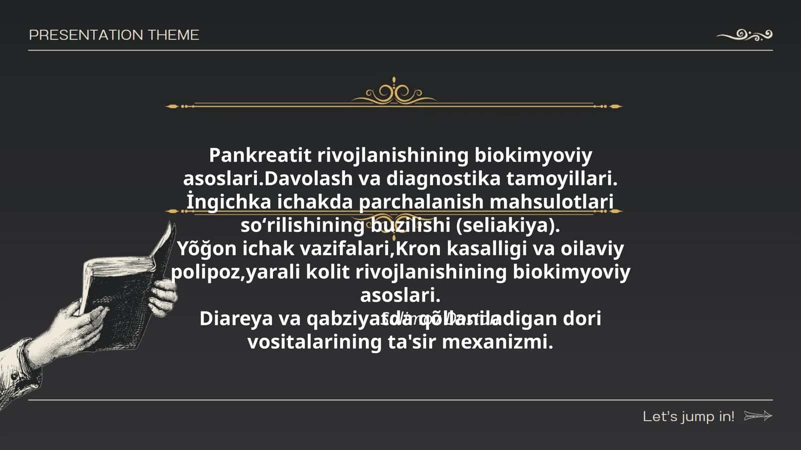 Pankreatit rivojlanishining biokimyoviy asoslari