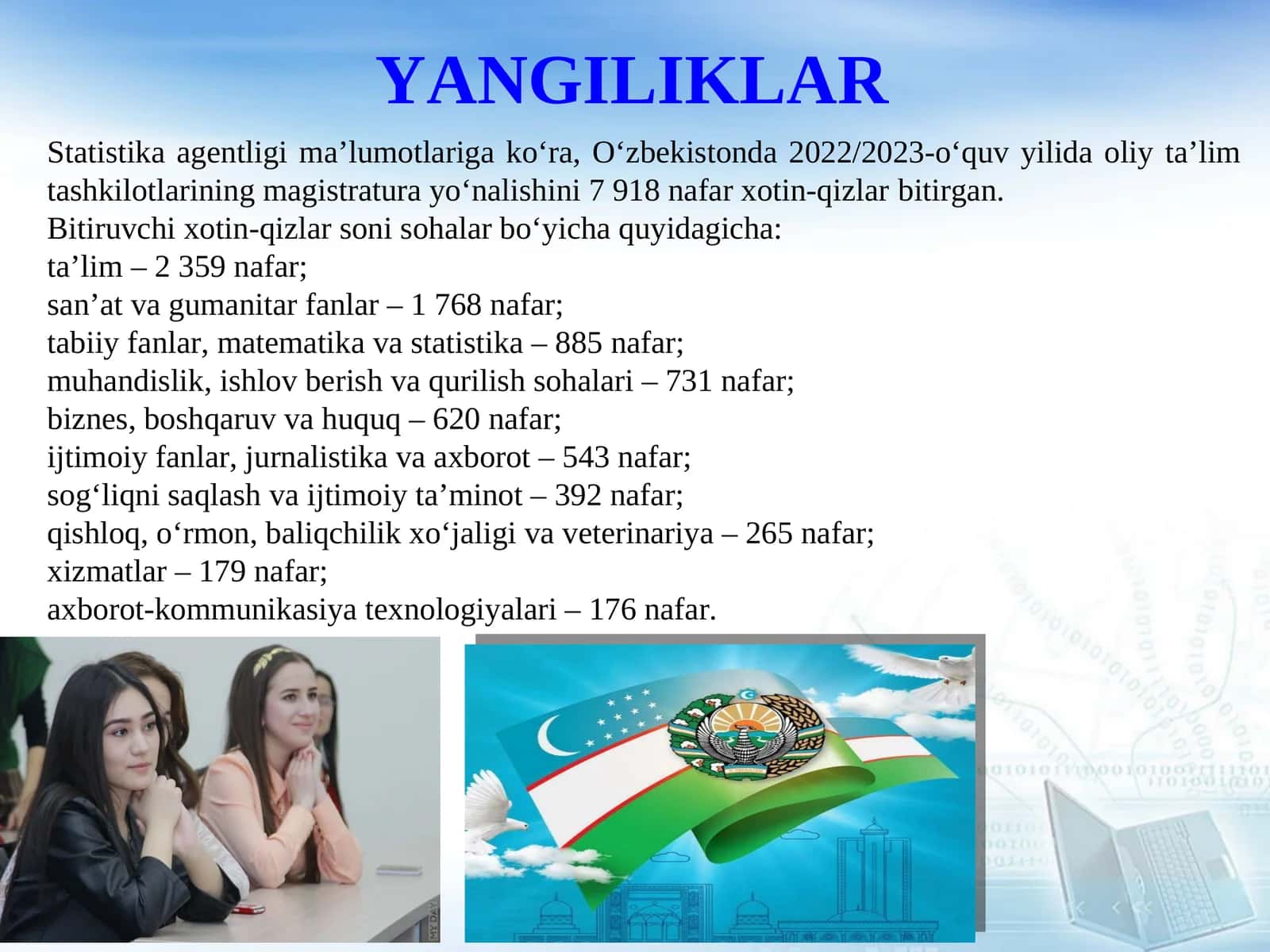 Yangiliklar