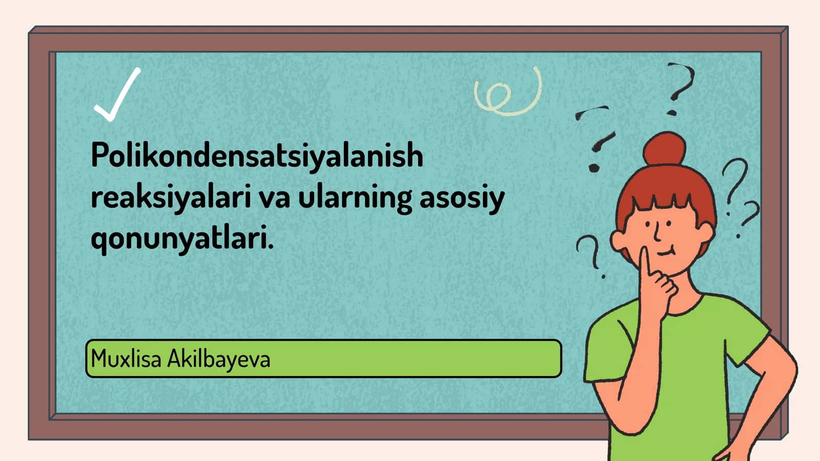 Polikondensatsiyalanish reaksiyalari va ularning asosiy qonunyatlari.