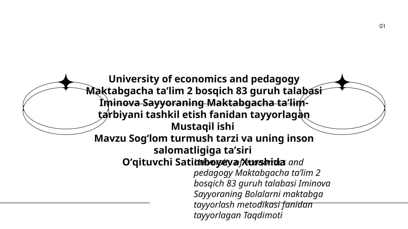 Bolalarni maktabga tayyorlash metodikasi
