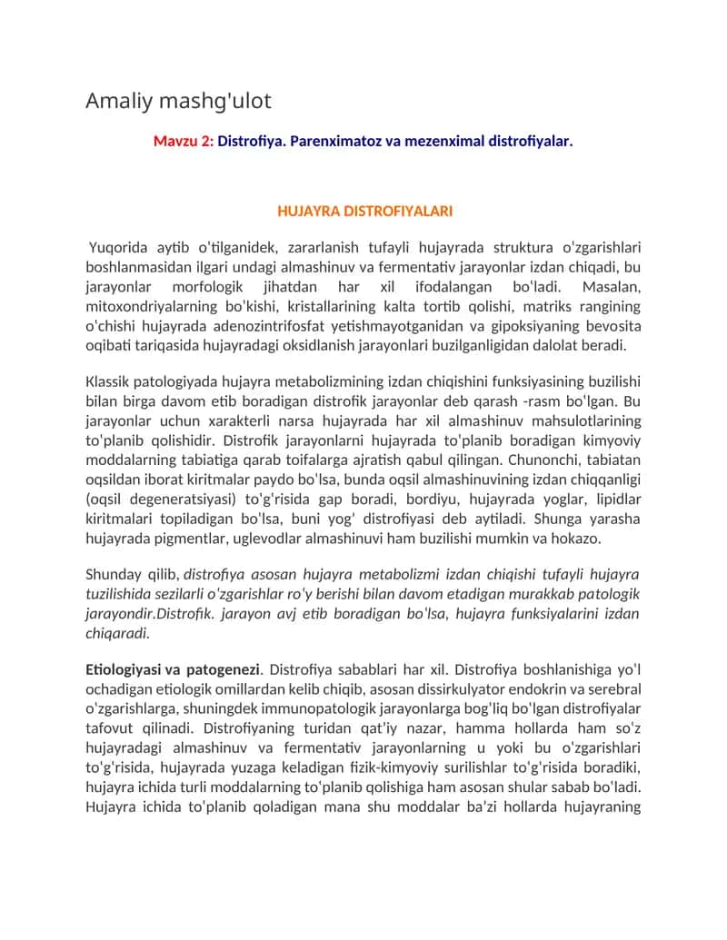 Distrofiya