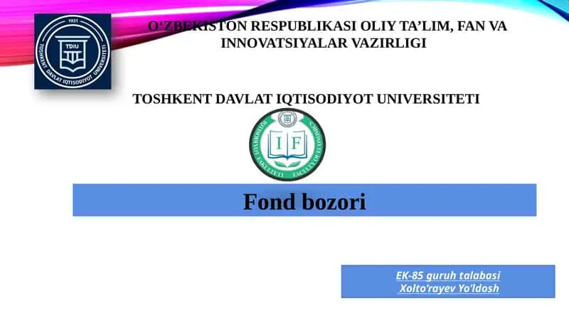 Qimmatliqog'ozlar bozori