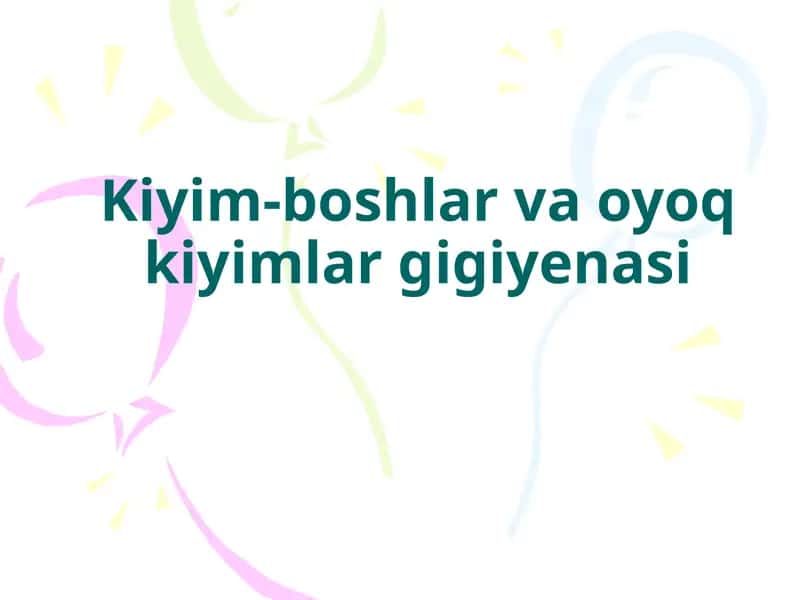 Shaxsiy gigiyena