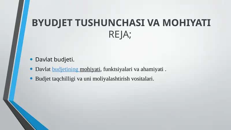 Davlatbudjeti