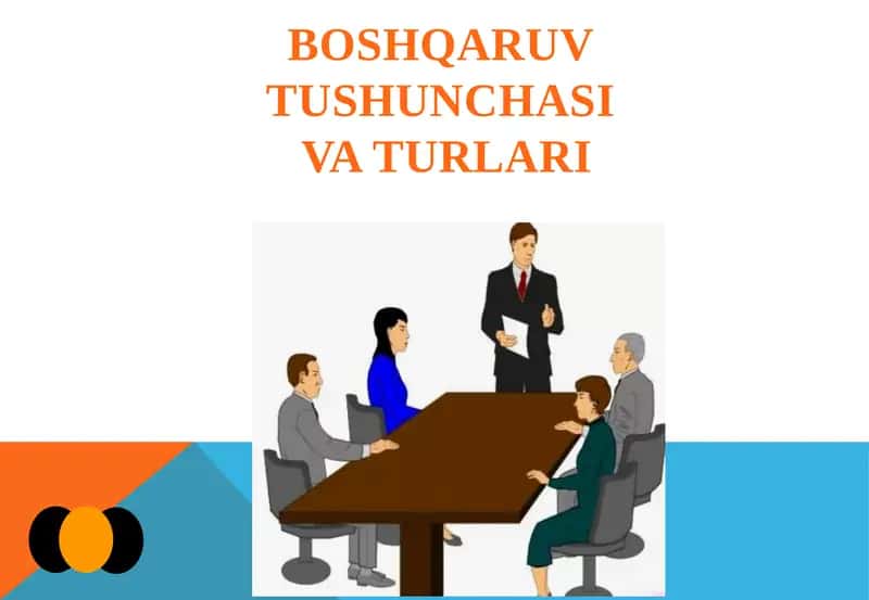 Boshqaruv Tushunchasi va Turlari