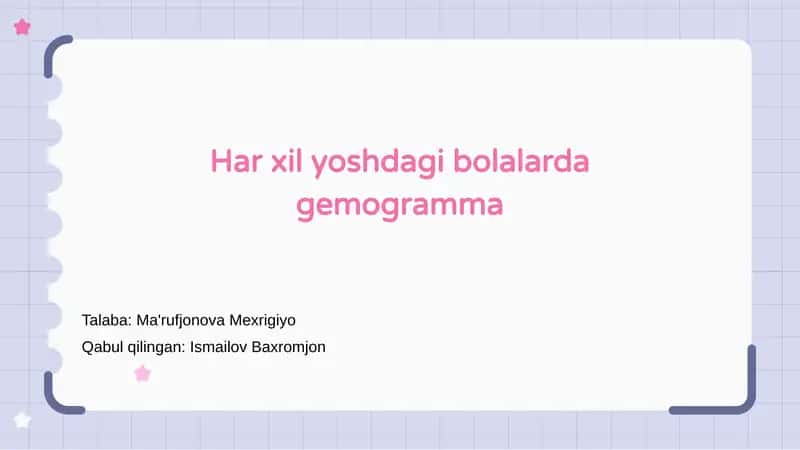 Gemogramma