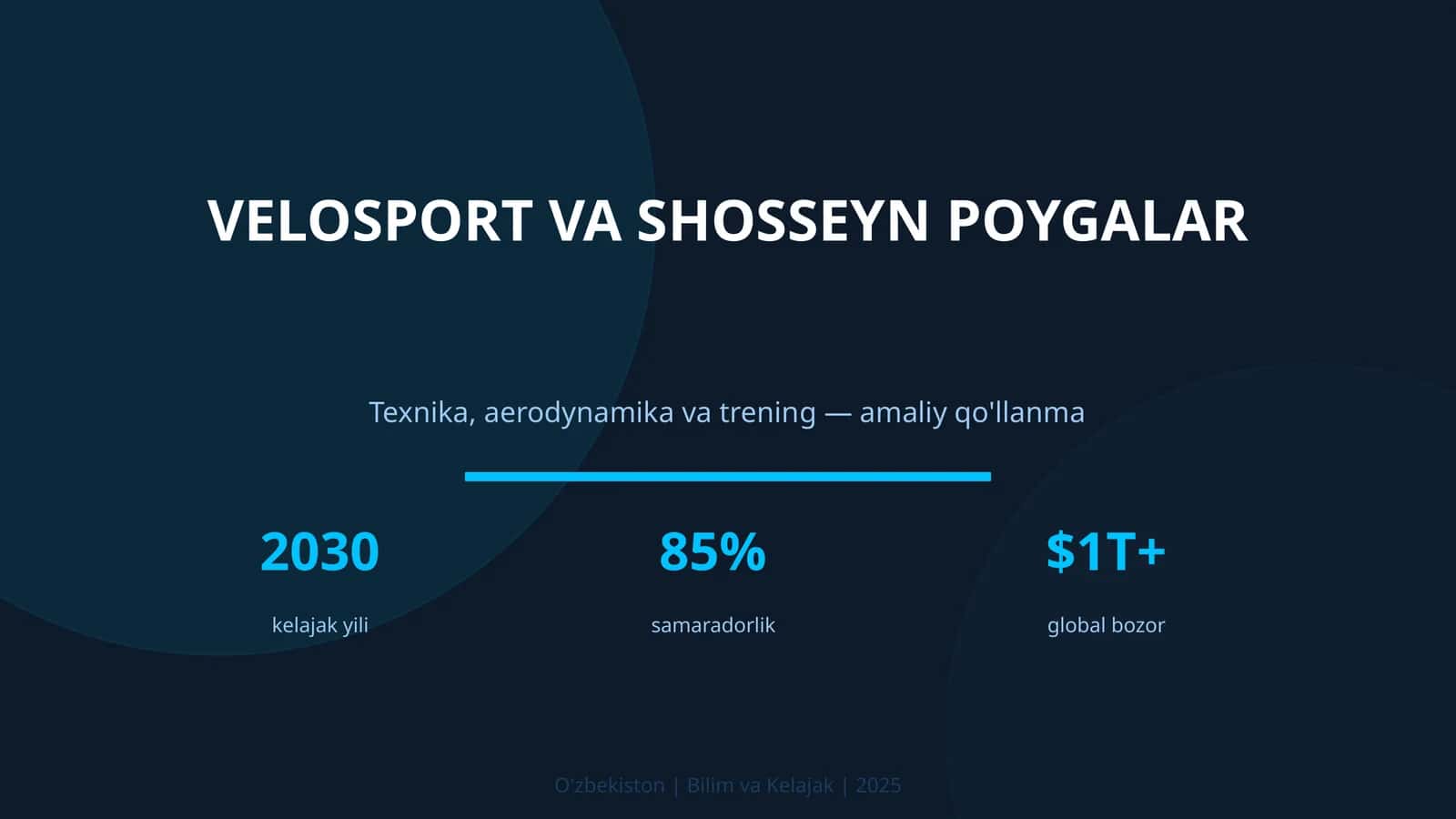 Velosport va shosseyn poygalar