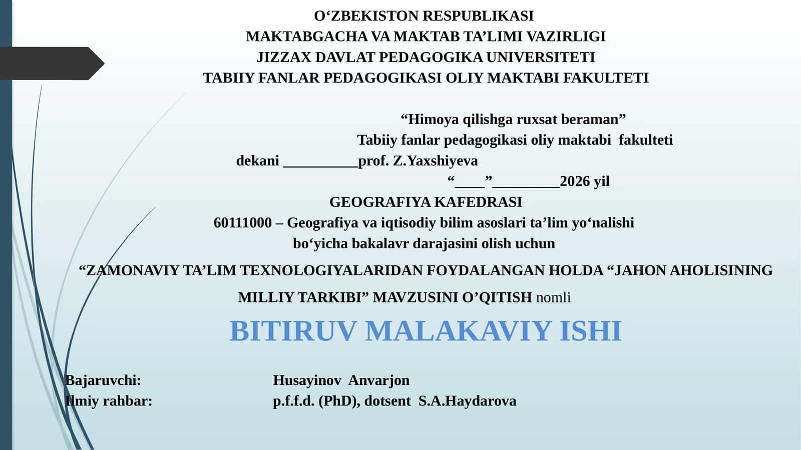 Jahon aholisining milliy tarkibi