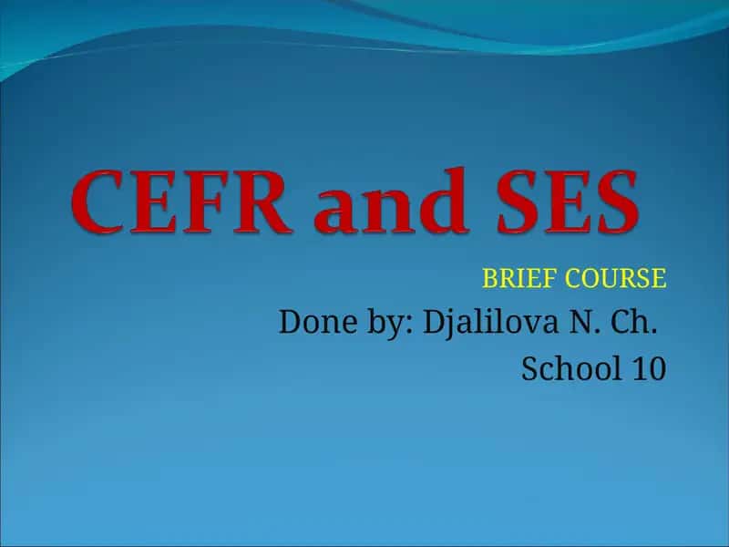 BRIEF COURSE