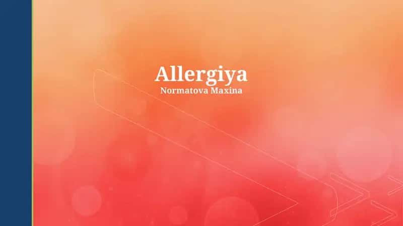 Allergiya
