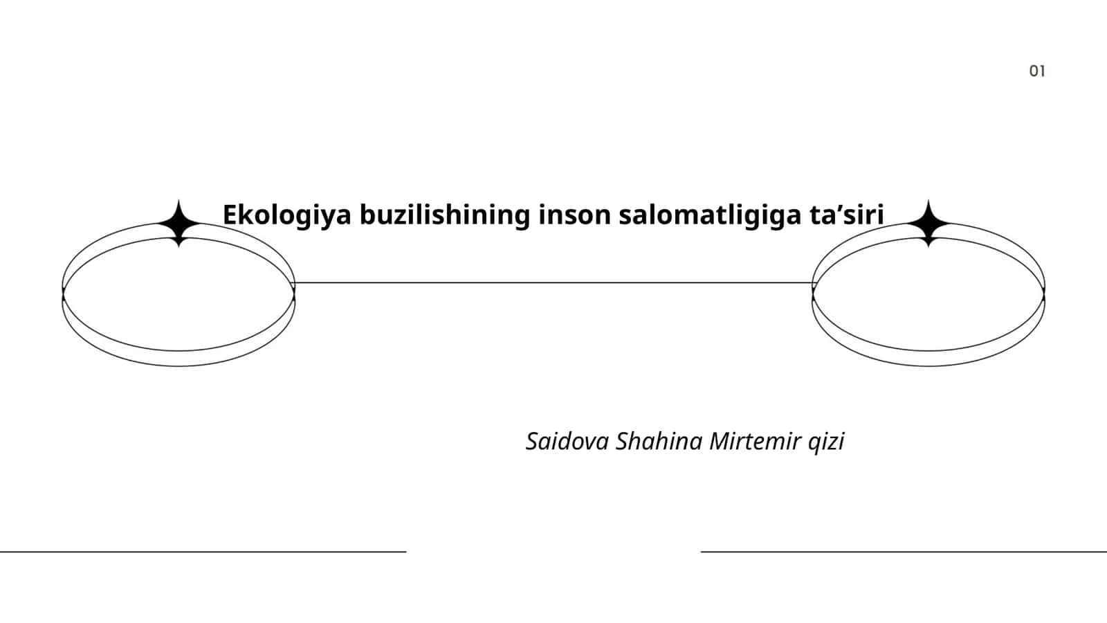 Ekologiya buzilishining inson salomatligiga taʼsiri