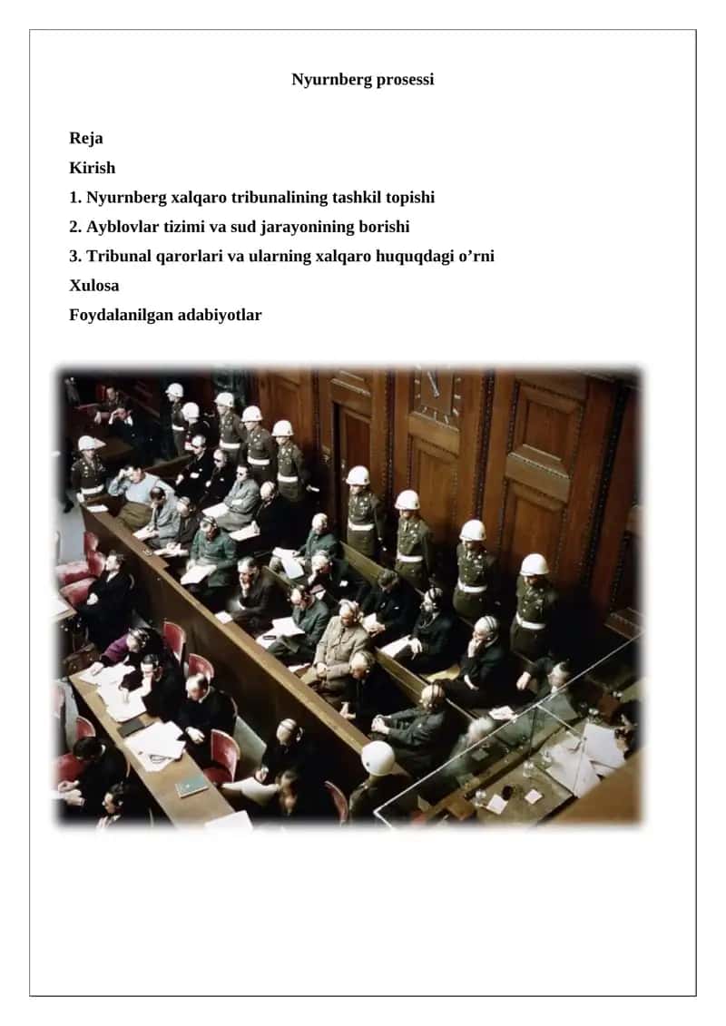 Nyurnberg prosessi