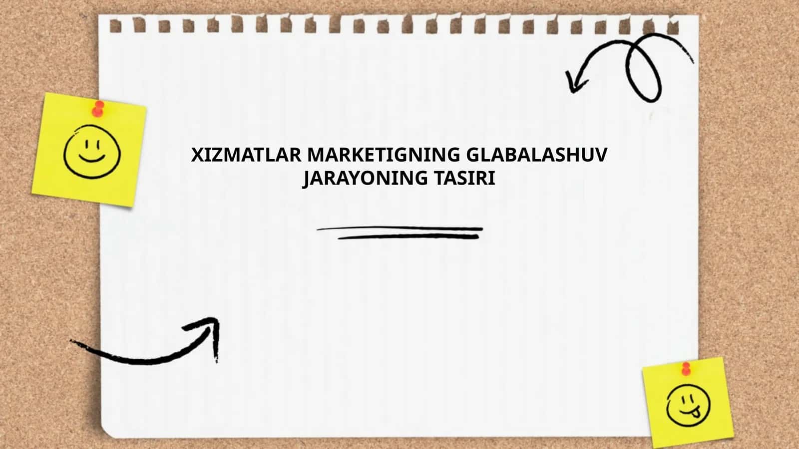 Xizmatlar marketingining global tendensiyalari