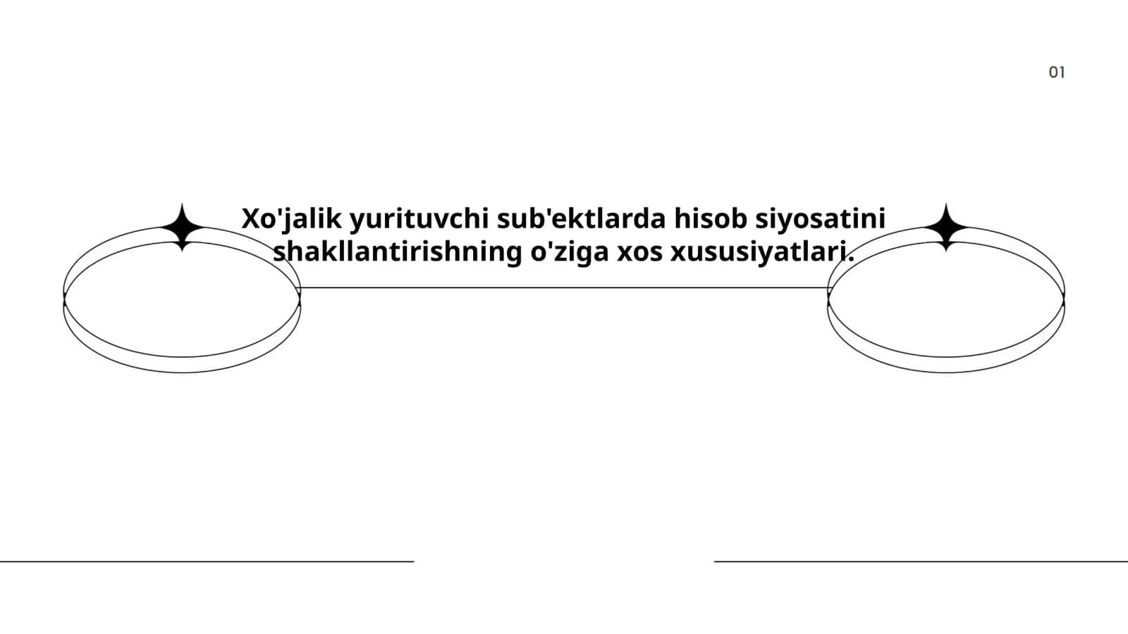 Hisob siyosati tushunchasi va uning mohiyati