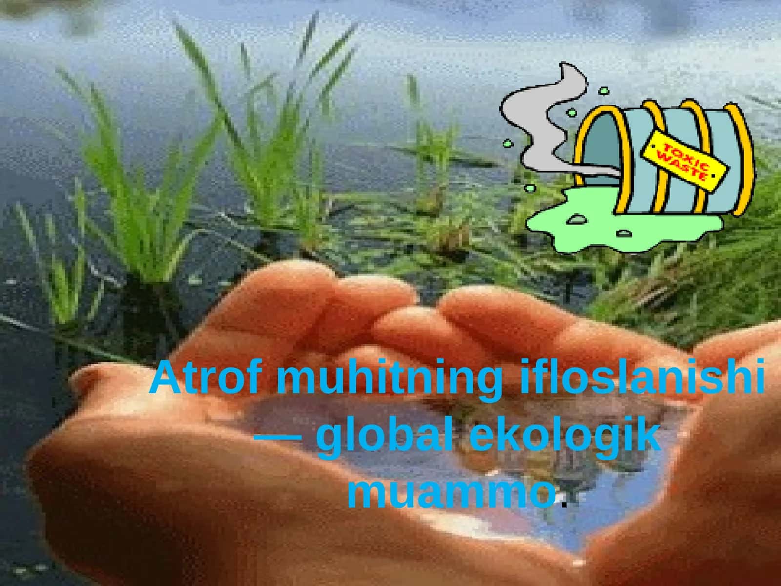 Atrof muhitning ifloslanishi