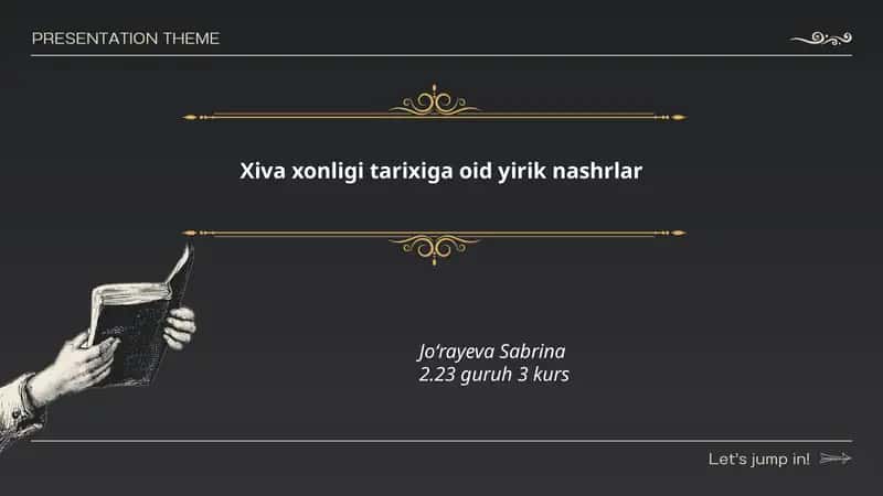Xiva xonligi tarixiga oid yirik nashrlar