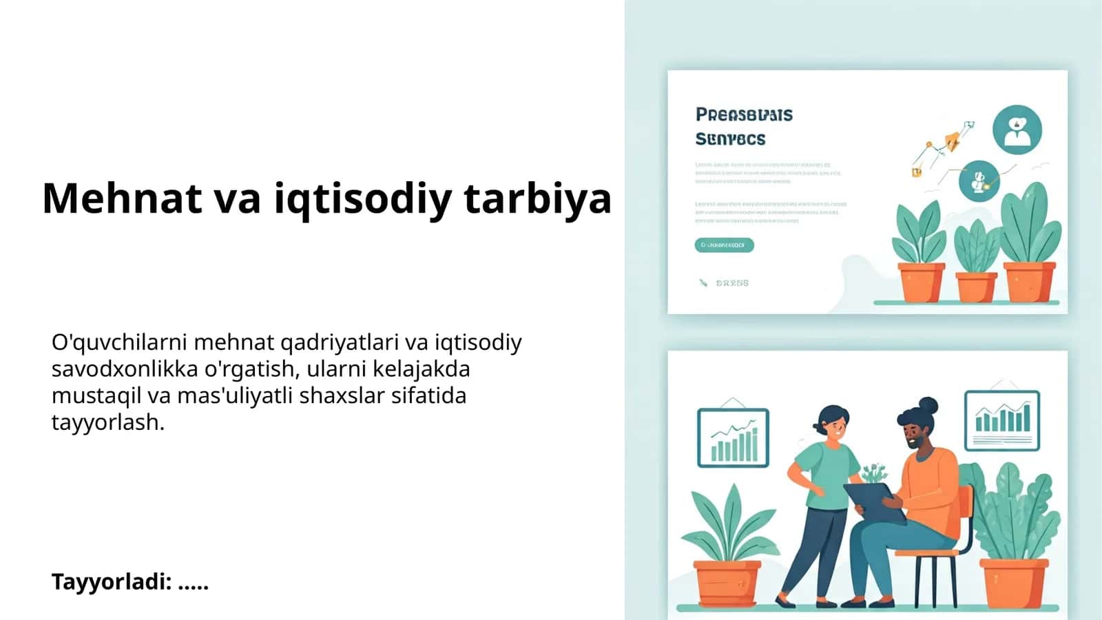 Mehnat va iqtisodiy tarbiya
