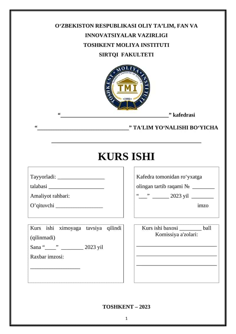 Pul tizimi evolyutsiyasi va uning turlari