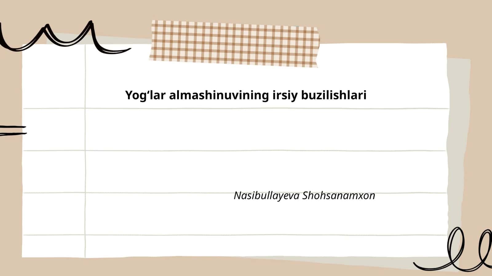 Yogʻlar almashinuvining irsiy buzilishlari